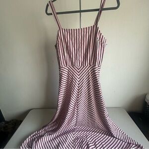 Women’s Cupcakes and Cashmere Pink Striped Dress Sz. 4